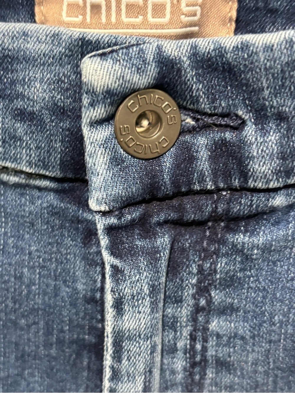 Chico's Skinny Jeans in Indigo Blue - Picture 3 of 9